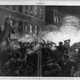 An illustration that appeared in Harper's Weekly on May 15, 1886 of the Haymarket Affair in Chicago.